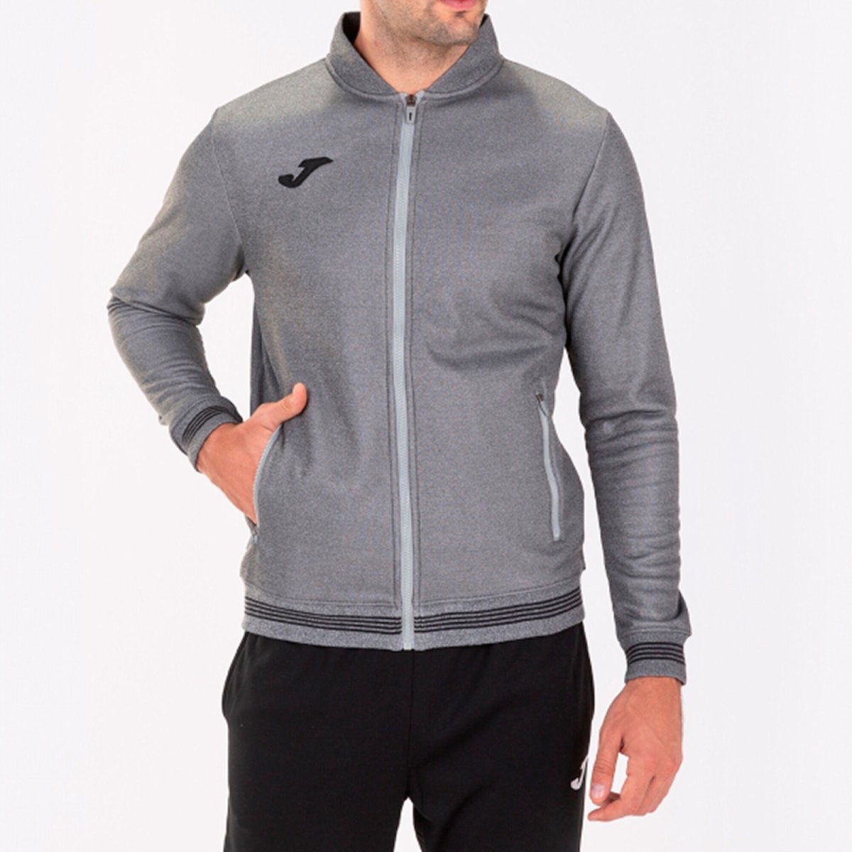 Chaqueta JOMA Campus III Gris Melange - Imagen 3