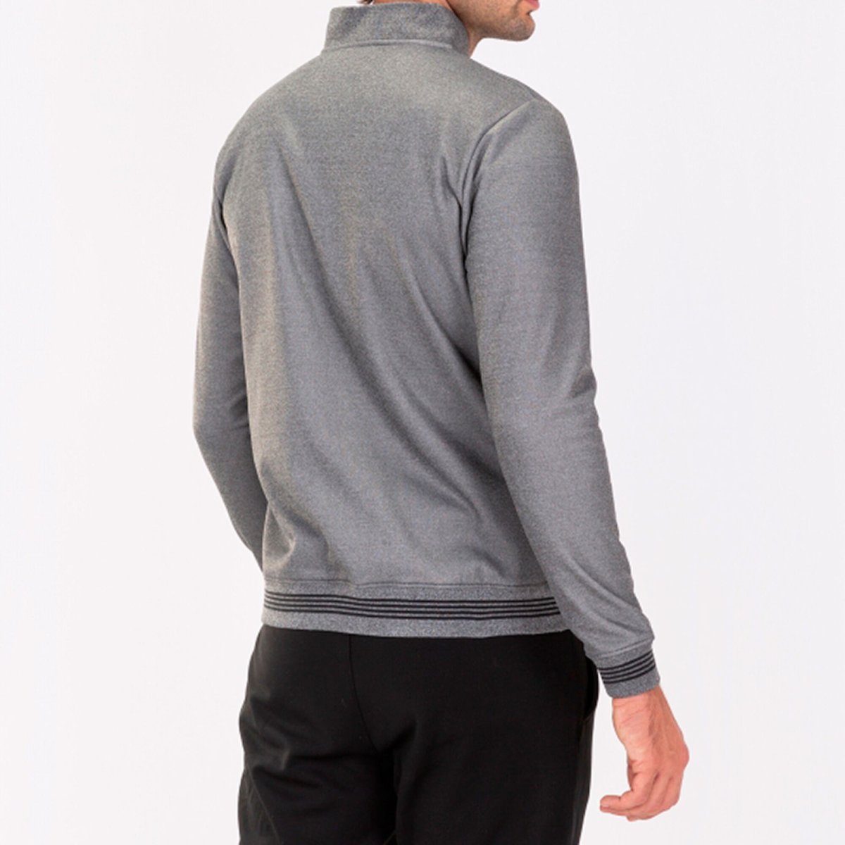Chaqueta JOMA Campus III Gris Melange - Imagen 4