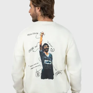 1983 SÓCRATES - Sudadera Fútbol Retro