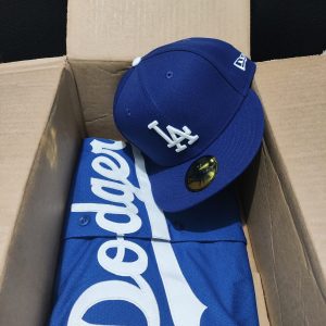 Combo Dodgers Jersey Azul ó Blanca y Gorra Clásica New Era Original