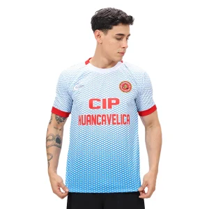 Camiseta CIP Huancavelica Turquia Turquesa blanco rojo