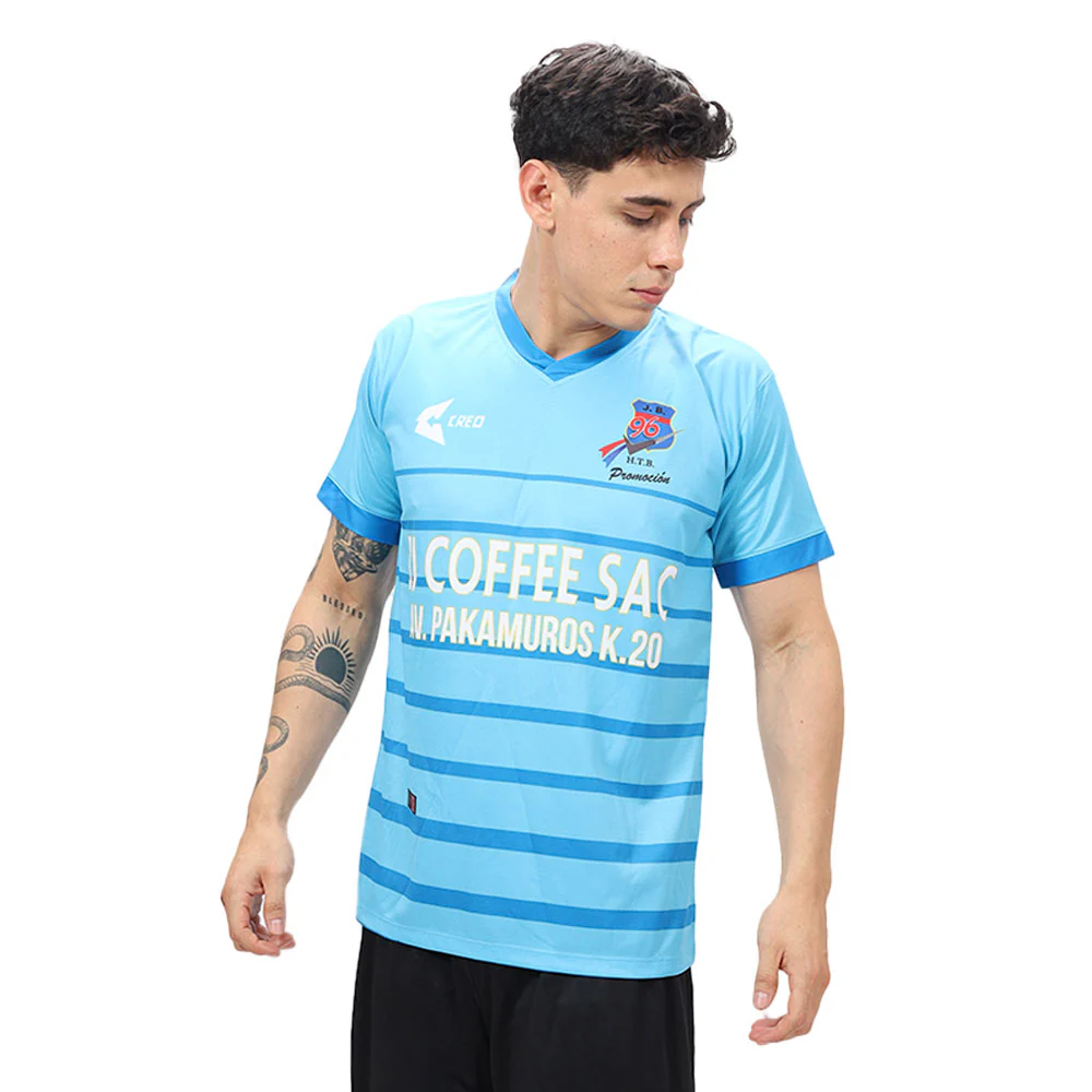 Camiseta CN Jaen de Bracamoros Promoción 96 Sporting Cristal celeste - Imagen 2