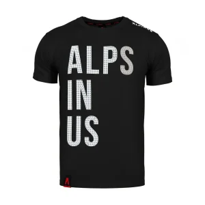 Camiseta Hombre Alpinus Alps In Us - ALP20TC0015 - negro