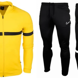 Chándal Hombre Nike Dri-FIT Academy Conjunto - CW6113-719 CW6122-010 - amarillo