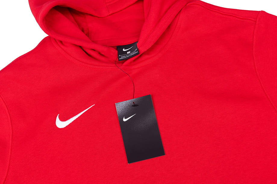 Sudadera Niño Nike Team con capucha Algodón Niña - AJ1544 657 - rojo - Imagen 4